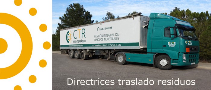 traslado residuos